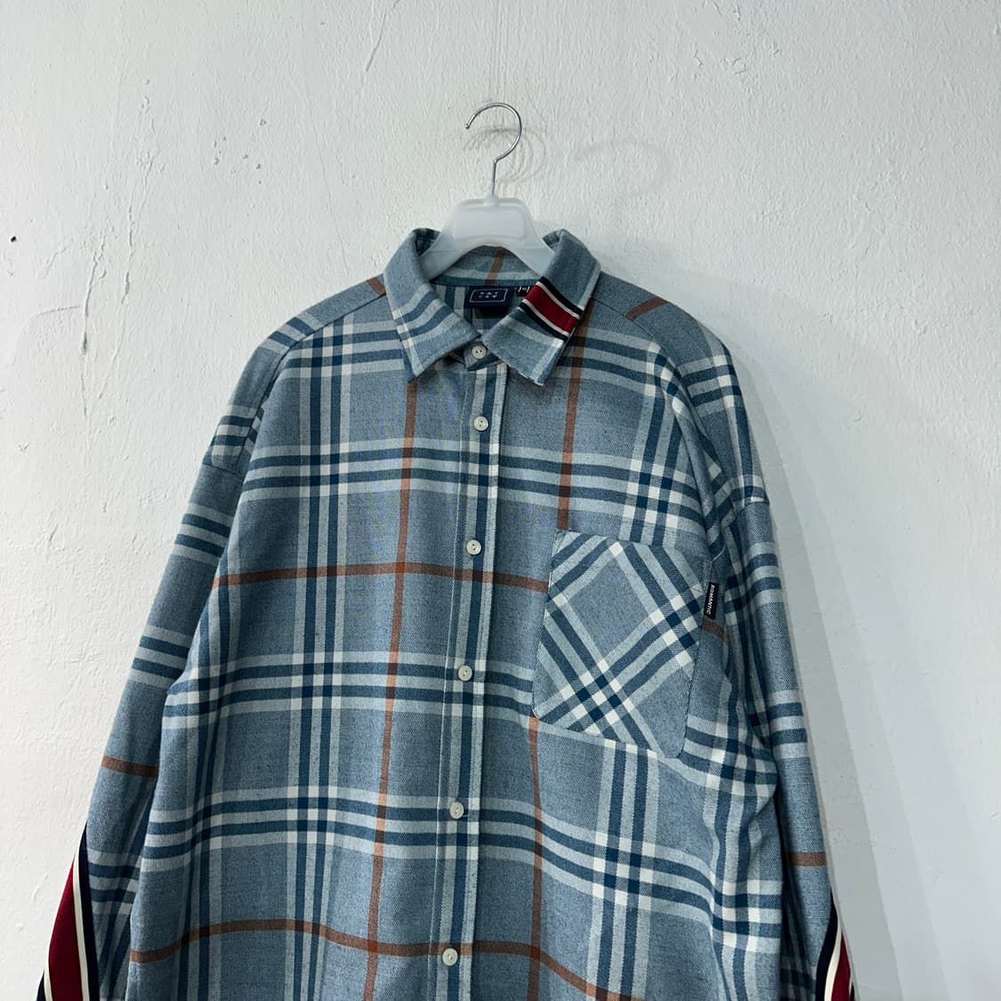 로맨틱크라운 겨울 체크 남방 95-100 상품이미지2