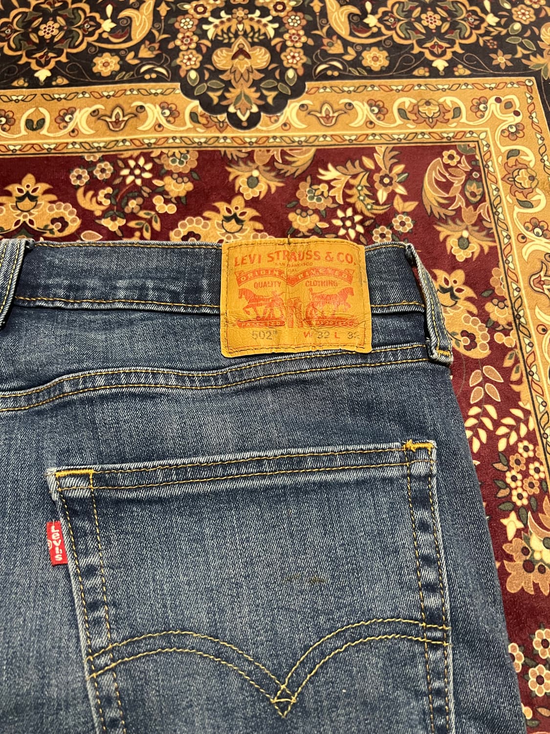 리바이스 Levis 502 데님 팬츠 (W32 L32) 상품이미지3