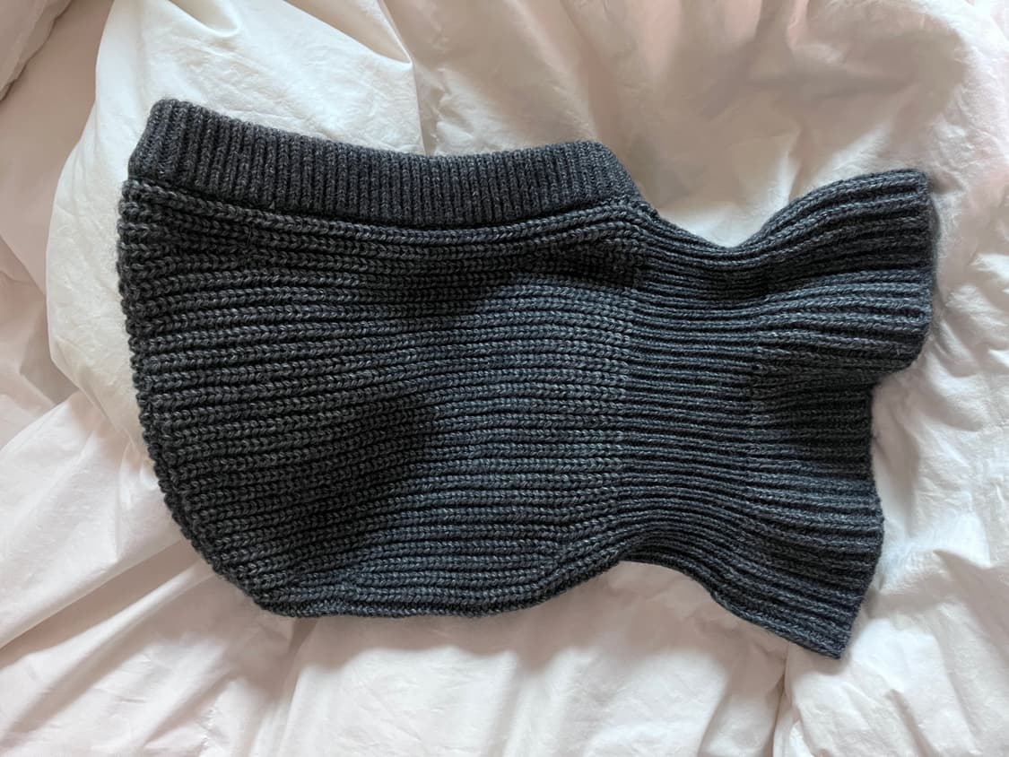 [L] 르메르 바라클라바 후드 멜란지 그레이 상품이미지3