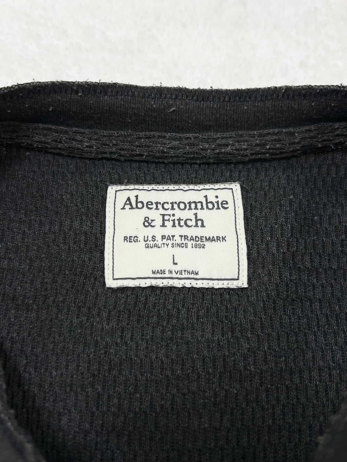 아베크롬비 순록 차콜 반버튼 롱슬리브 상품이미지7