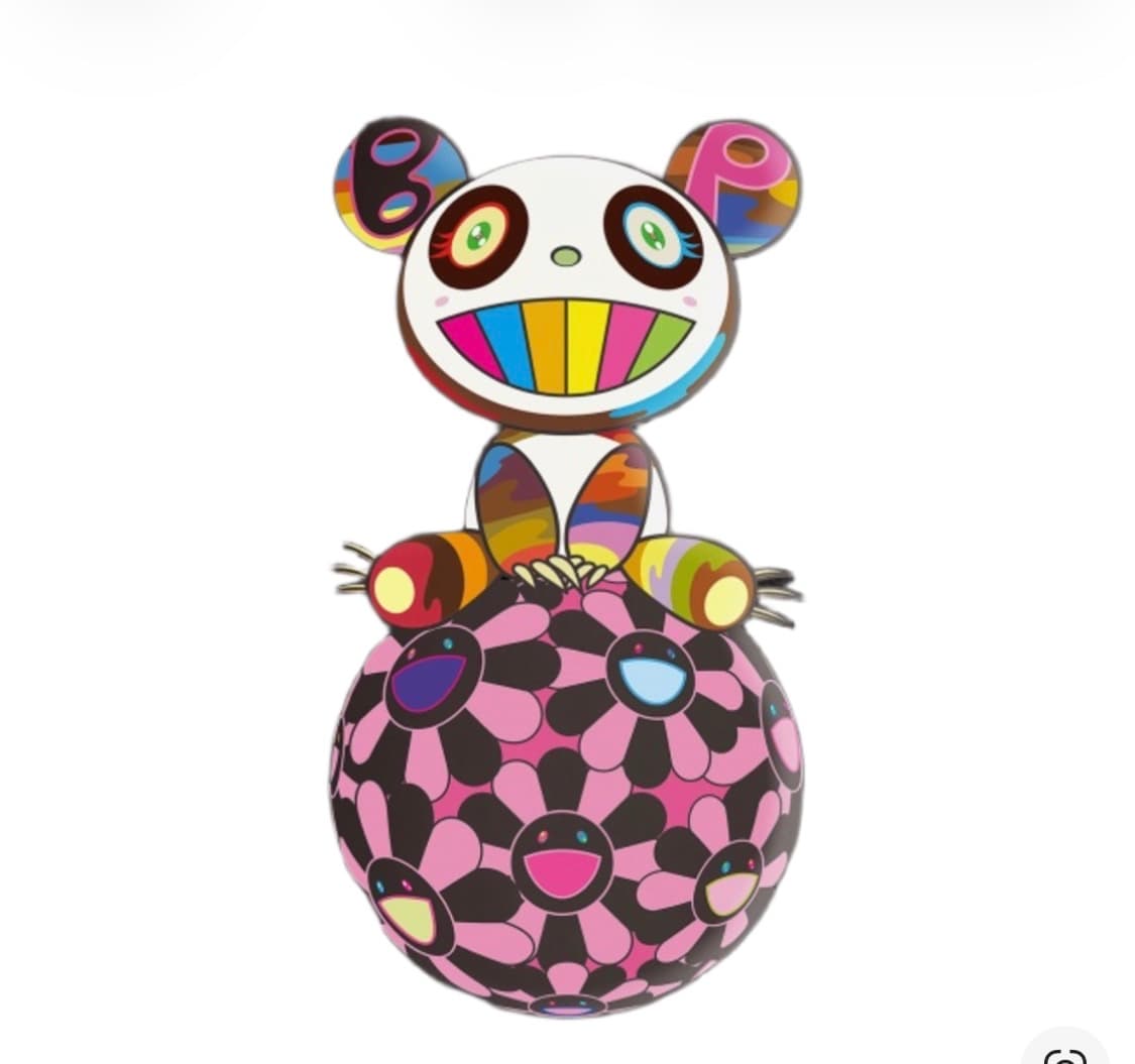 무라카미 타카시 카이카이키키 블랙핑크 포스터 - 블랙 상품이미지1