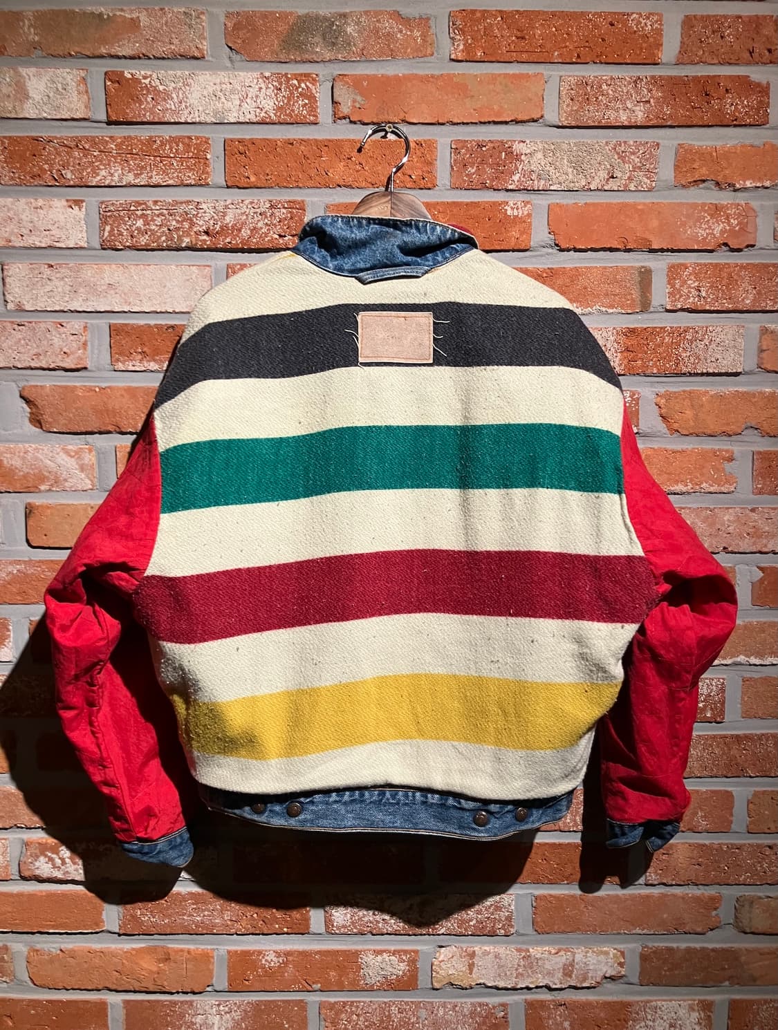 90s USA 빈티지 리바이스 허더슨베이 리버시블 데님 자켓 상품이미지8