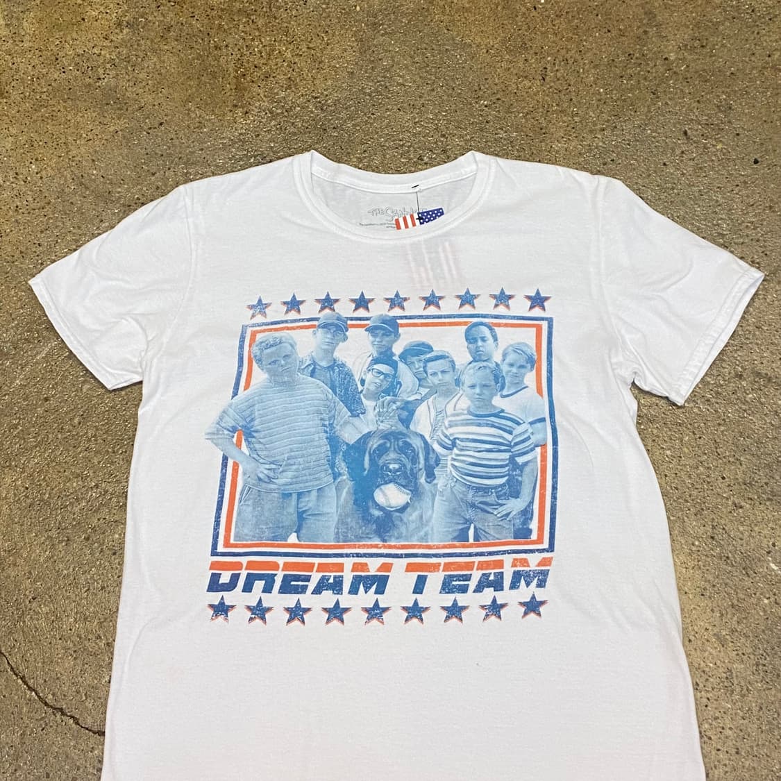 미국 빈티지 SANDLOT 드림팀 굿즈 티셔츠 반팔티 상품이미지2