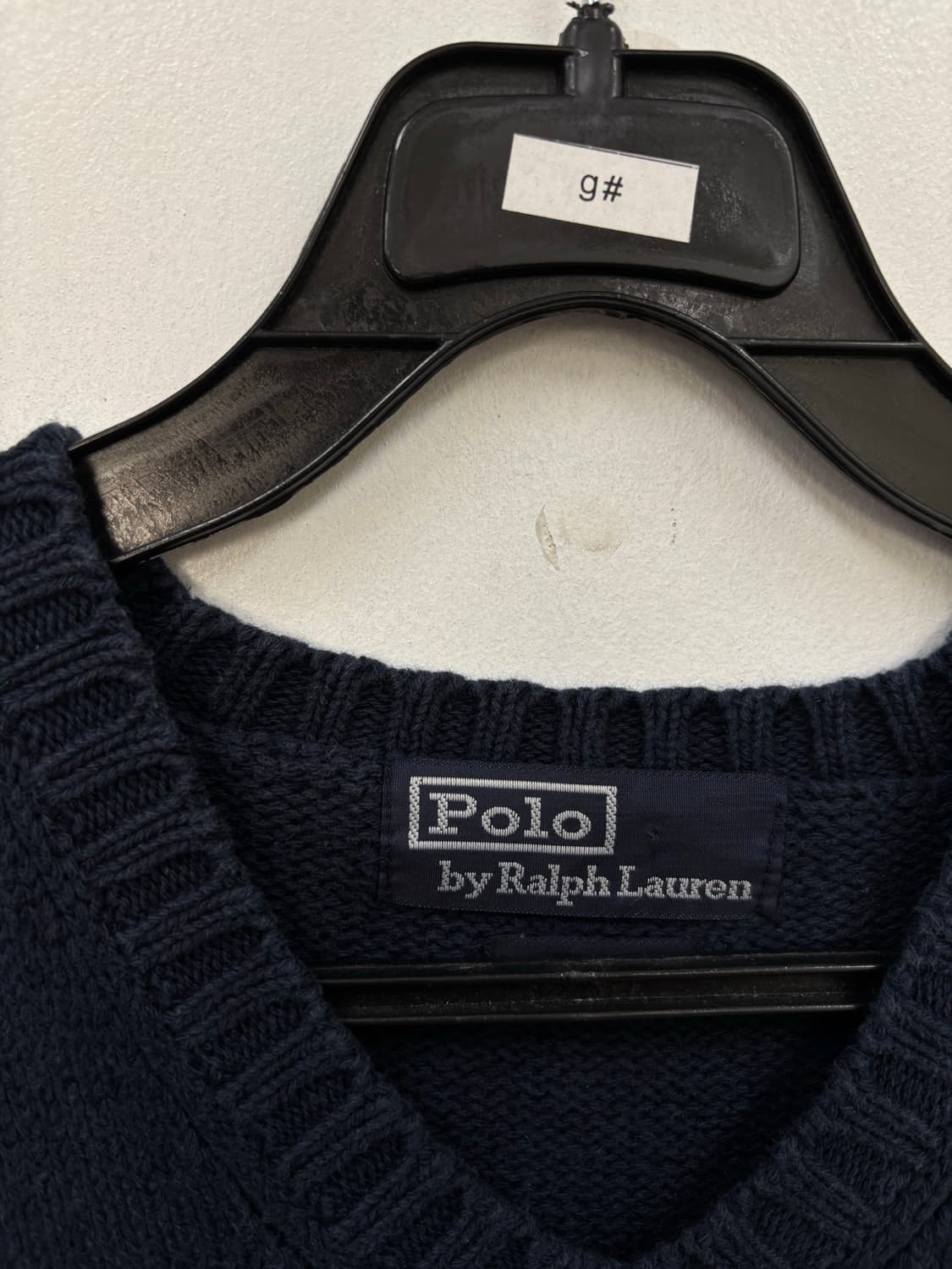 폴로랄프로렌 울 니트조끼 상품이미지4