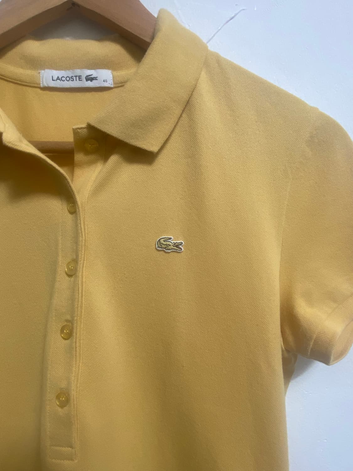 라코스테 머스타드 pk티 상품이미지2