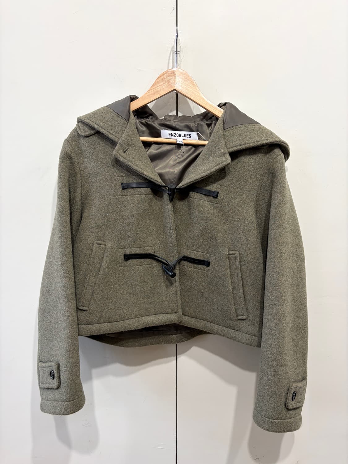 엔조블루스 숏 더플 코트 상품이미지1