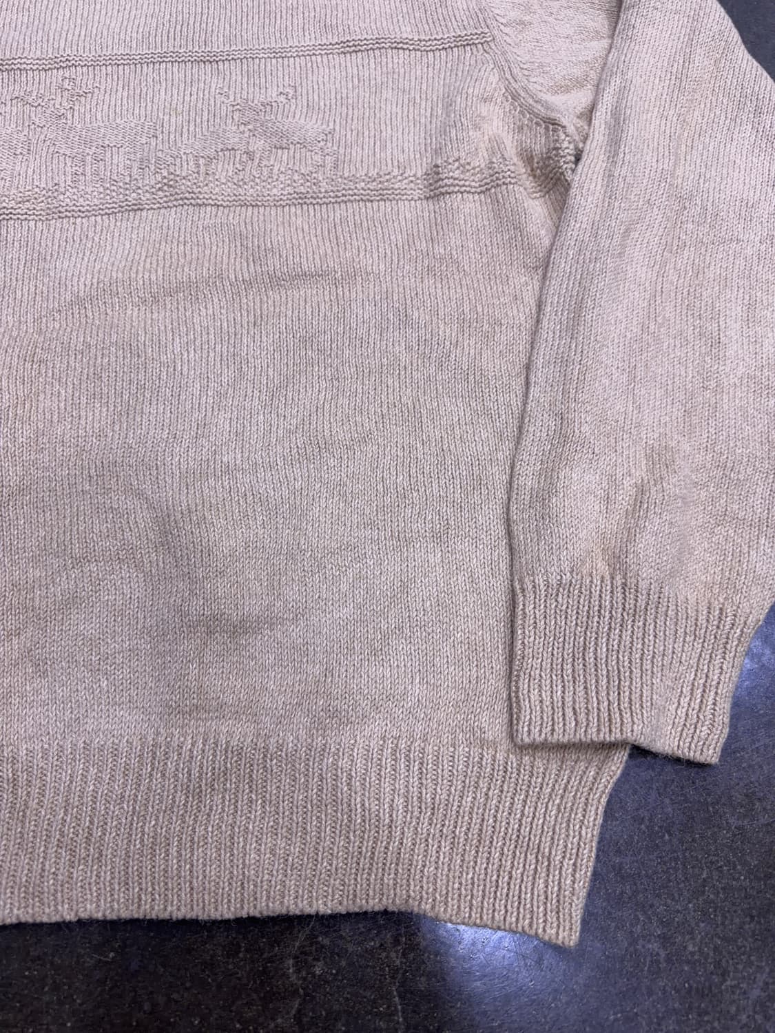 울리치 지카드 노루 디어 니트 스웨터 탄베이지 XL 상품이미지5