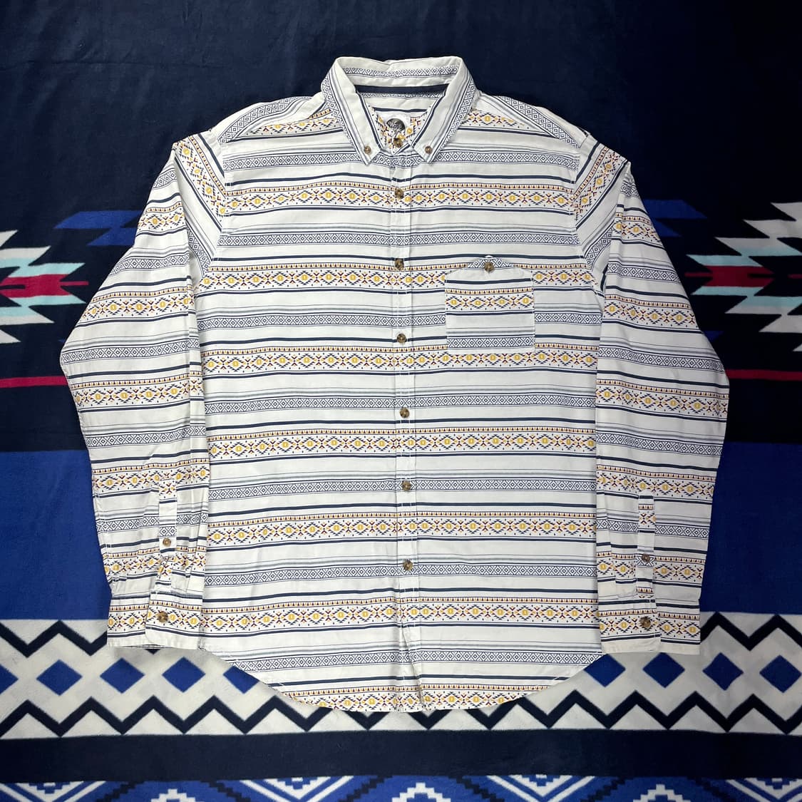 Wave Zone 빈티지 나바호 셔츠 (실측확인) 상품이미지1
