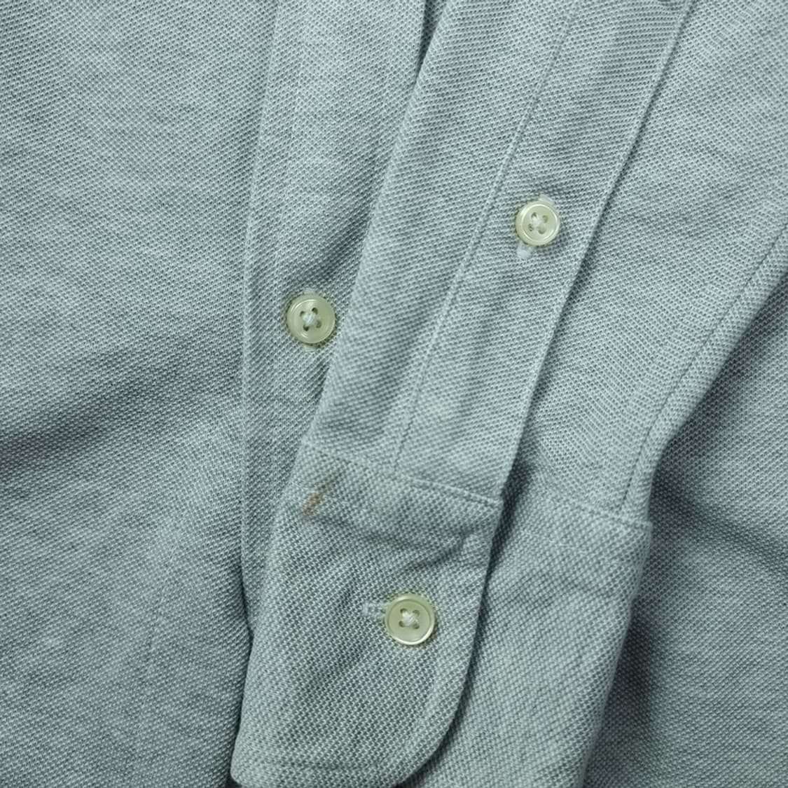 [폴로 랄프로렌] 포니 로고 자수 니트 옥스포드 셔츠 그레이 M17048 상품이미지9