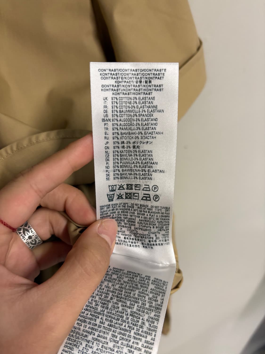 DIESEL hybrid layered cotton shirt  상품이미지8