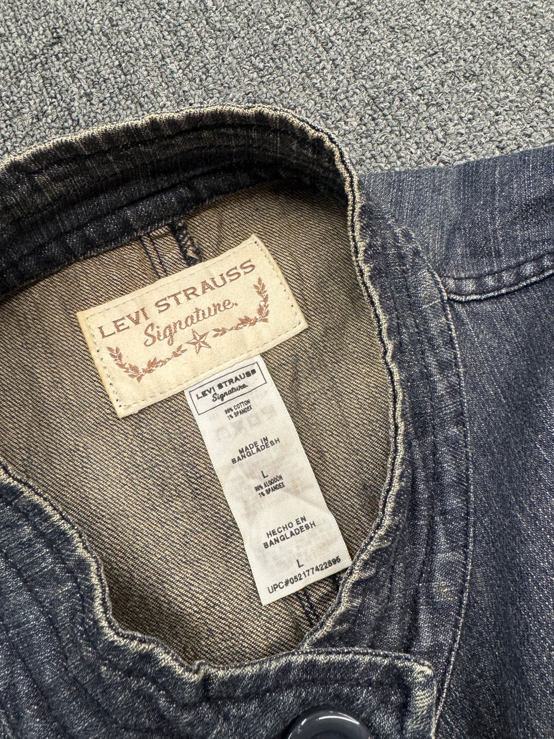 리바이스 시그니처 빈티지 여성 데님자켓 상품이미지3