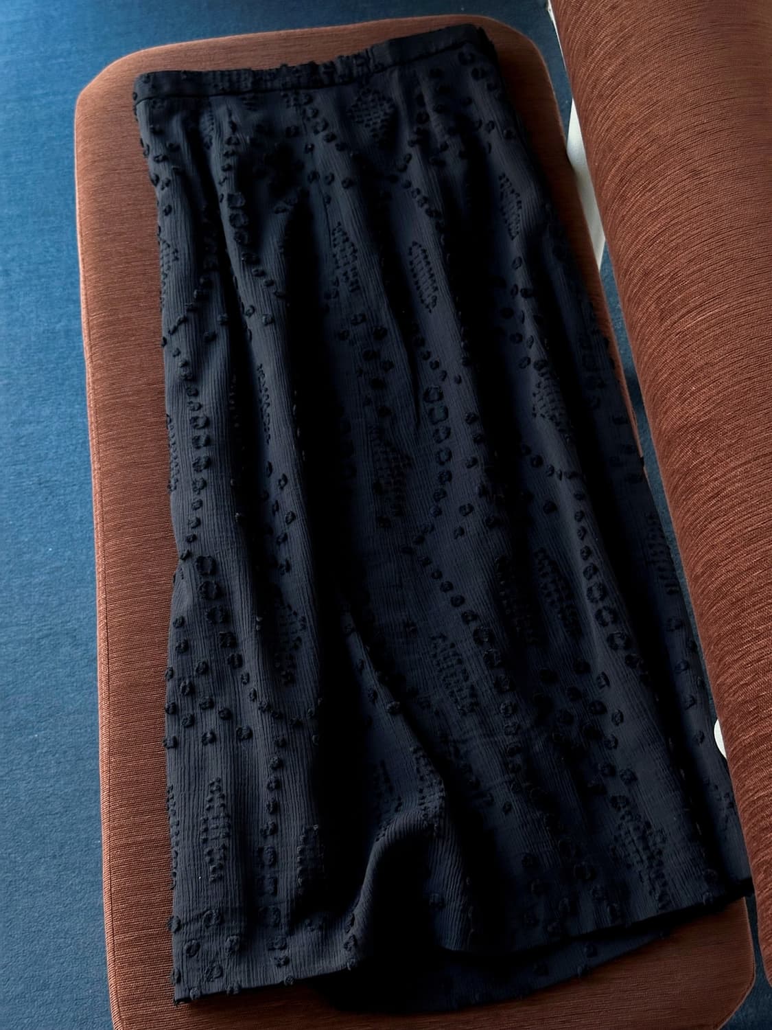 Design patch loose mid skirt 상품이미지9