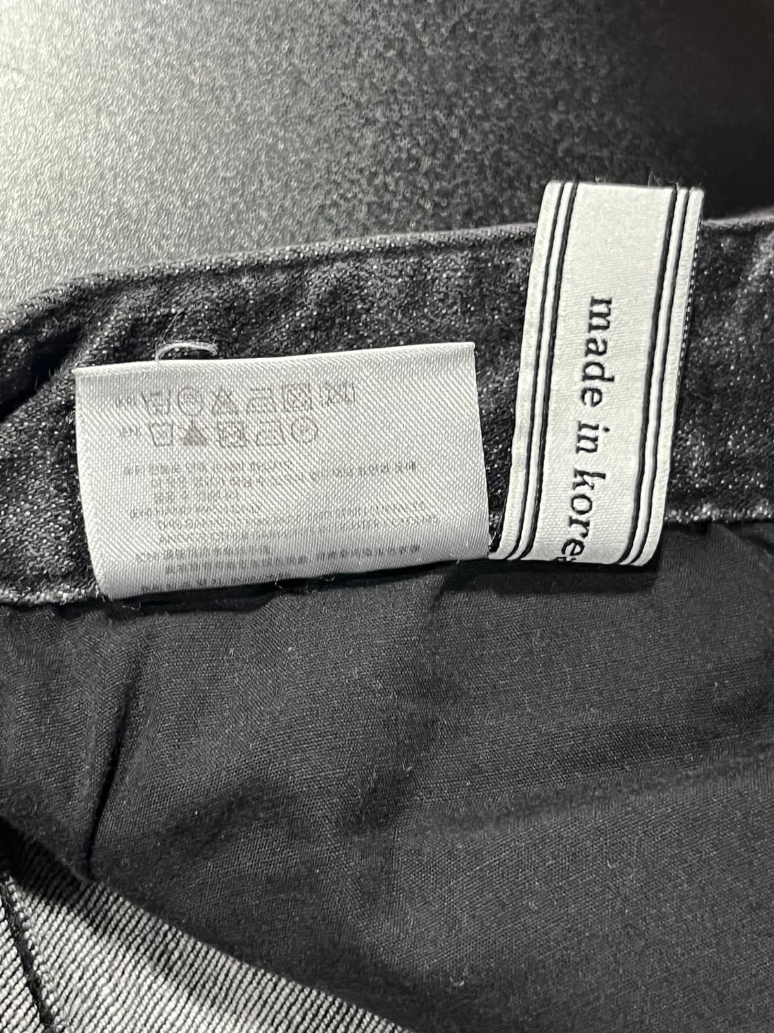 앤더슨벨 여성 흑청 부츠컷 청바지 L  상품이미지5