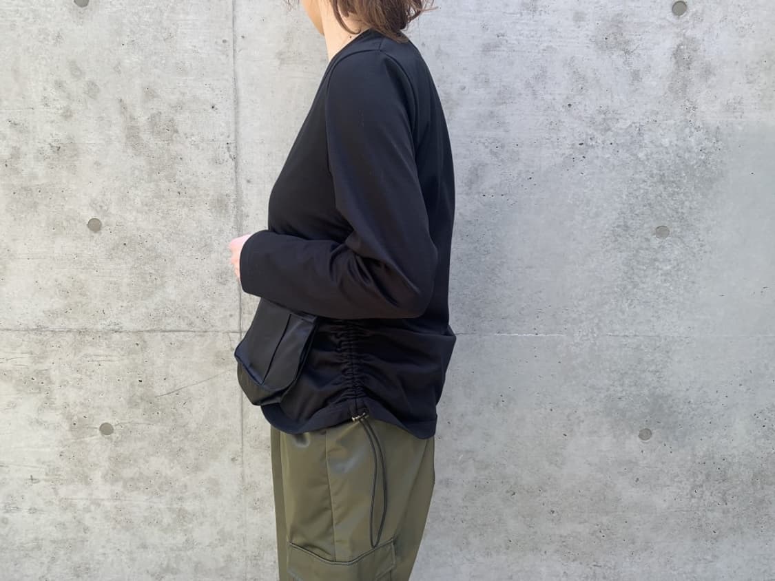 새상품 23ss 느와케이니노미야 꼼데가르송 포켓 가디건 s 상품이미지4