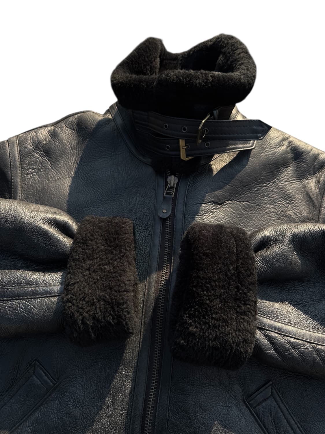 B-3 램스킨 무스탕 상품이미지3