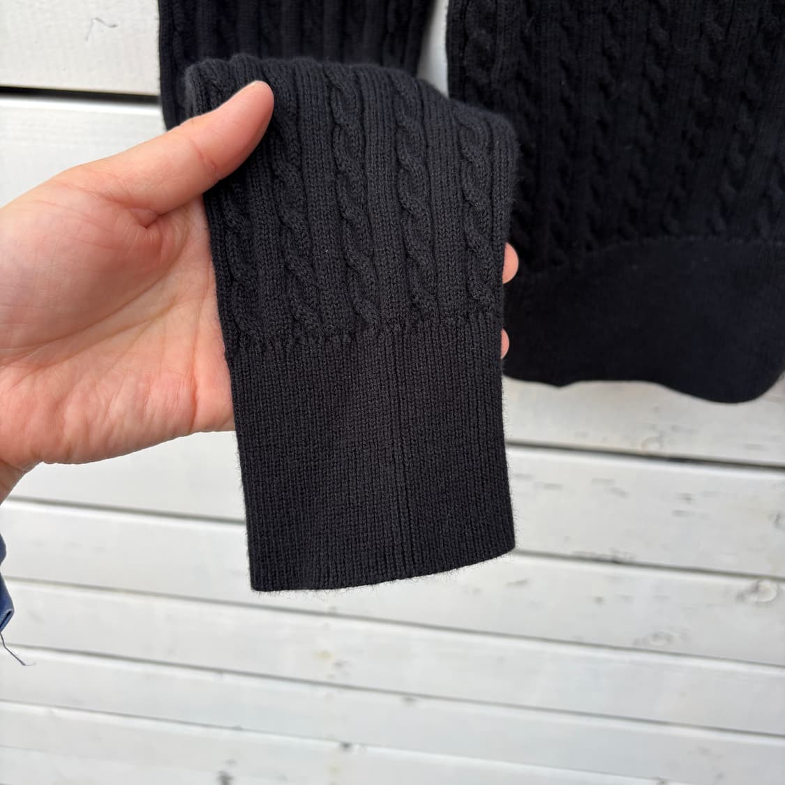 Polo 폴로 케이블 꽈배기 니트 가디건 상품이미지5