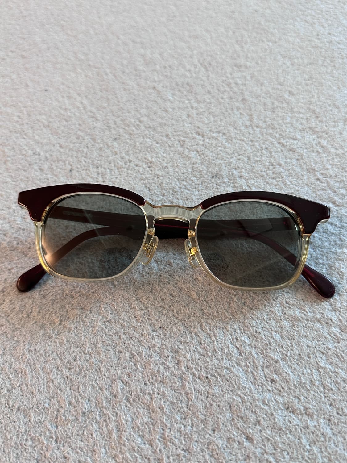 백산안경 하쿠산안경  포스트 / 브라운 상품이미지4