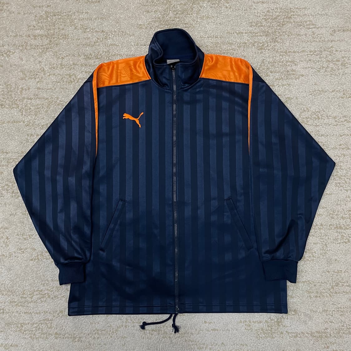 [M] 퓨마 스트라이프 트랙 자켓 웜업 트레이닝 자켓 상품이미지1