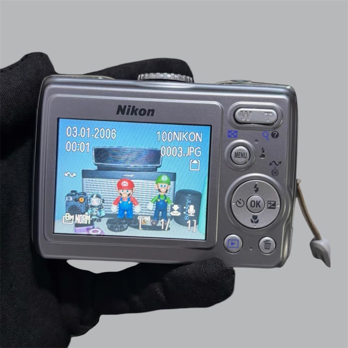 A급)니콘 쿨픽스 P4 Nikon Coolpix p4 빈티지 디카 상품이미지10