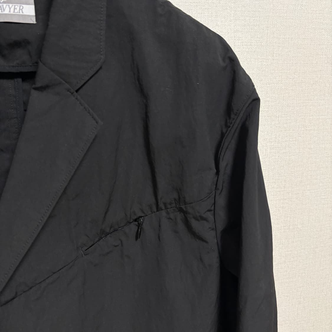 비헤비어 유틸리티 나일론 블레이저 자켓 / 블랙, L 상품이미지5