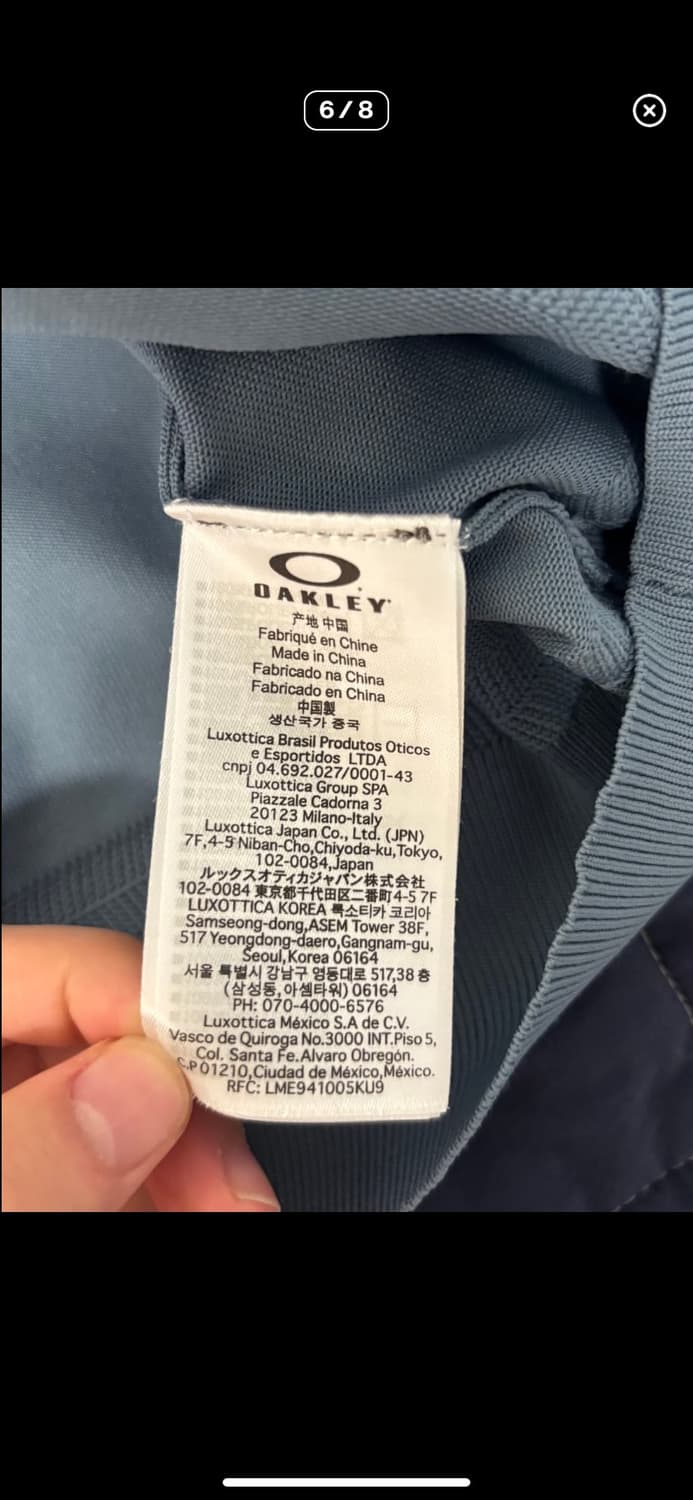 오클리 골프웨어 긴팔 모크넥 셔츠 상품이미지6