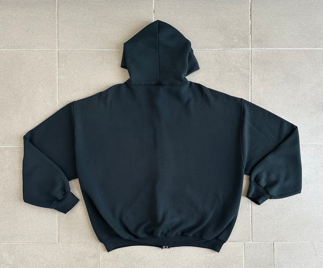 00s 빈티지 러셀 후드집업 다크그린 XL 상품이미지2