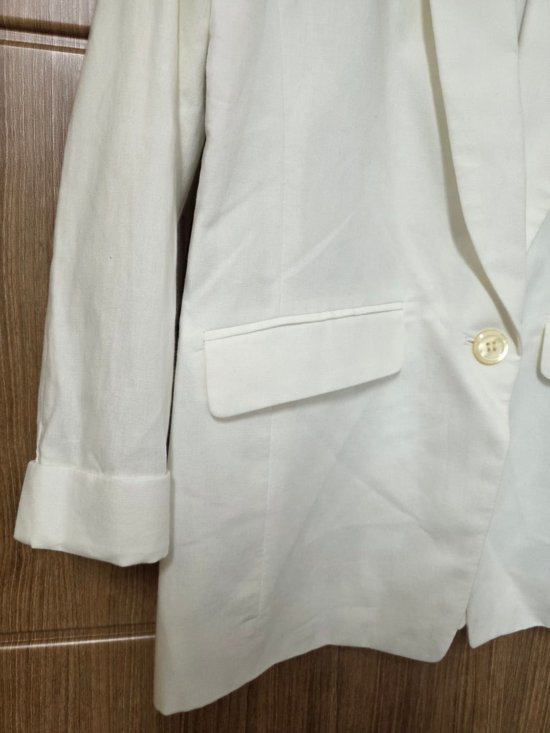 [새제품] J.CREW 제이크루 여성 싱글 린넨 블렌드 자켓 상품이미지4