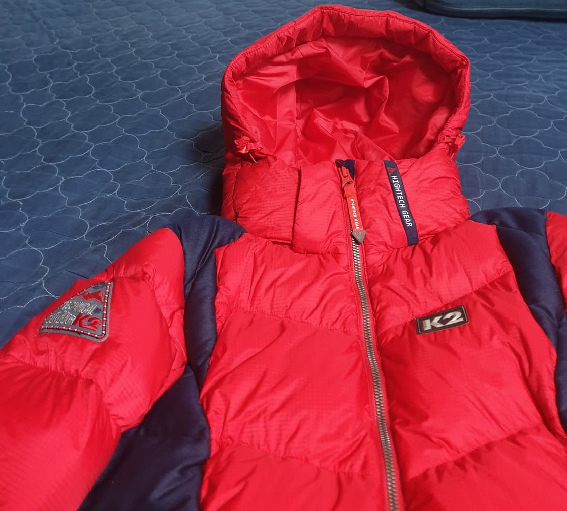 K2 오리털 패딩 레드 (85) 상품이미지2
