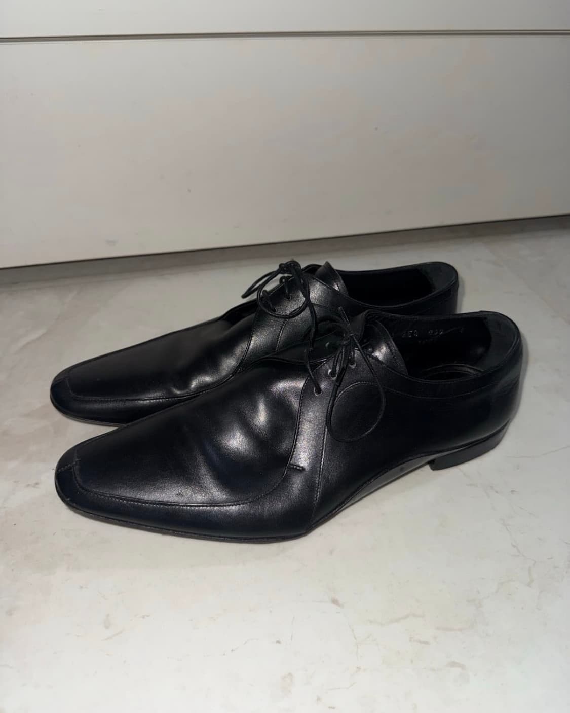 프라다 드레스 레더 옥스퍼드 더비 상품이미지1