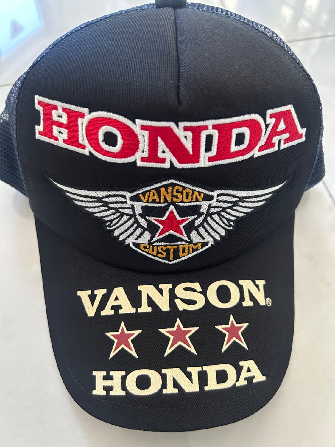 Twill mesh cap HRV-2517 상품이미지3