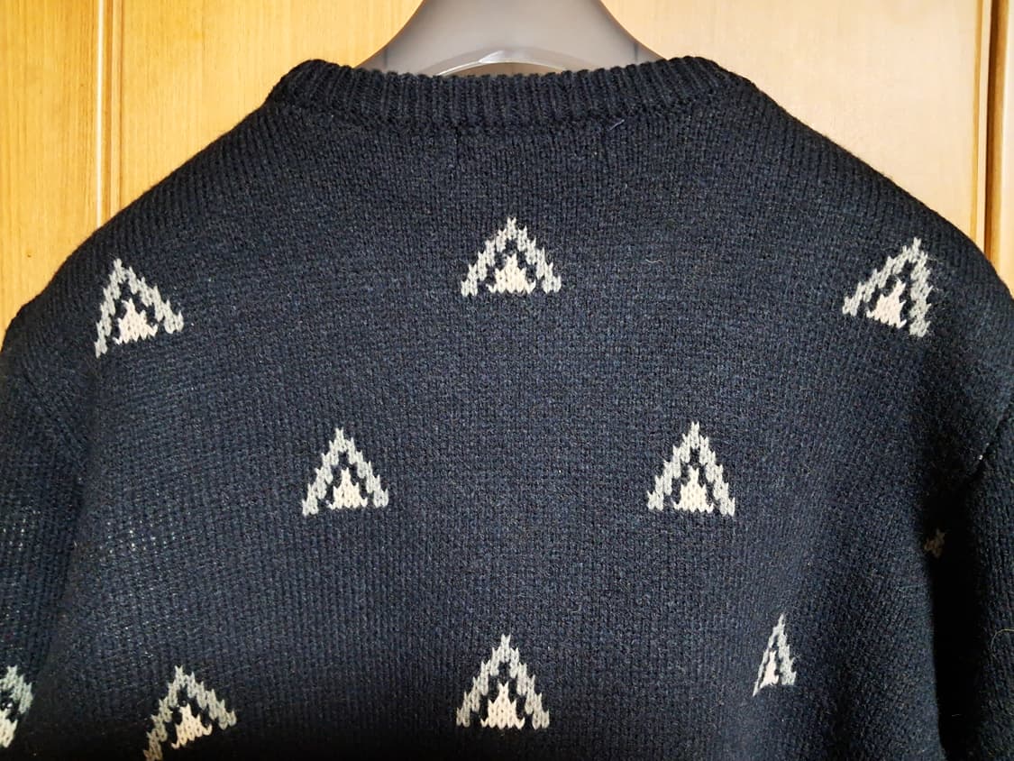 헨어스 니트 맨투맨 남성95 새상품  상품이미지5