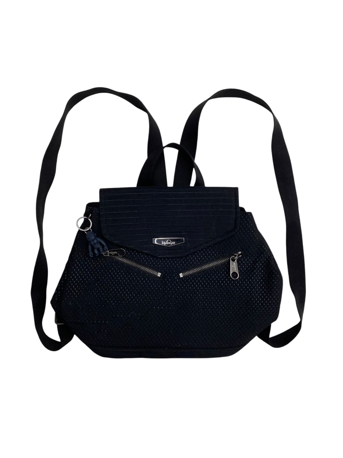 키플링 블랙 엠보싱백팩 상품이미지1