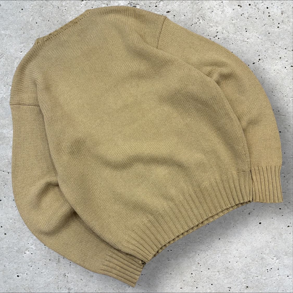 [M] 폴로 랄프로렌 VTG 코튼 베이지색 니트 스웨터 B383 상품이미지2