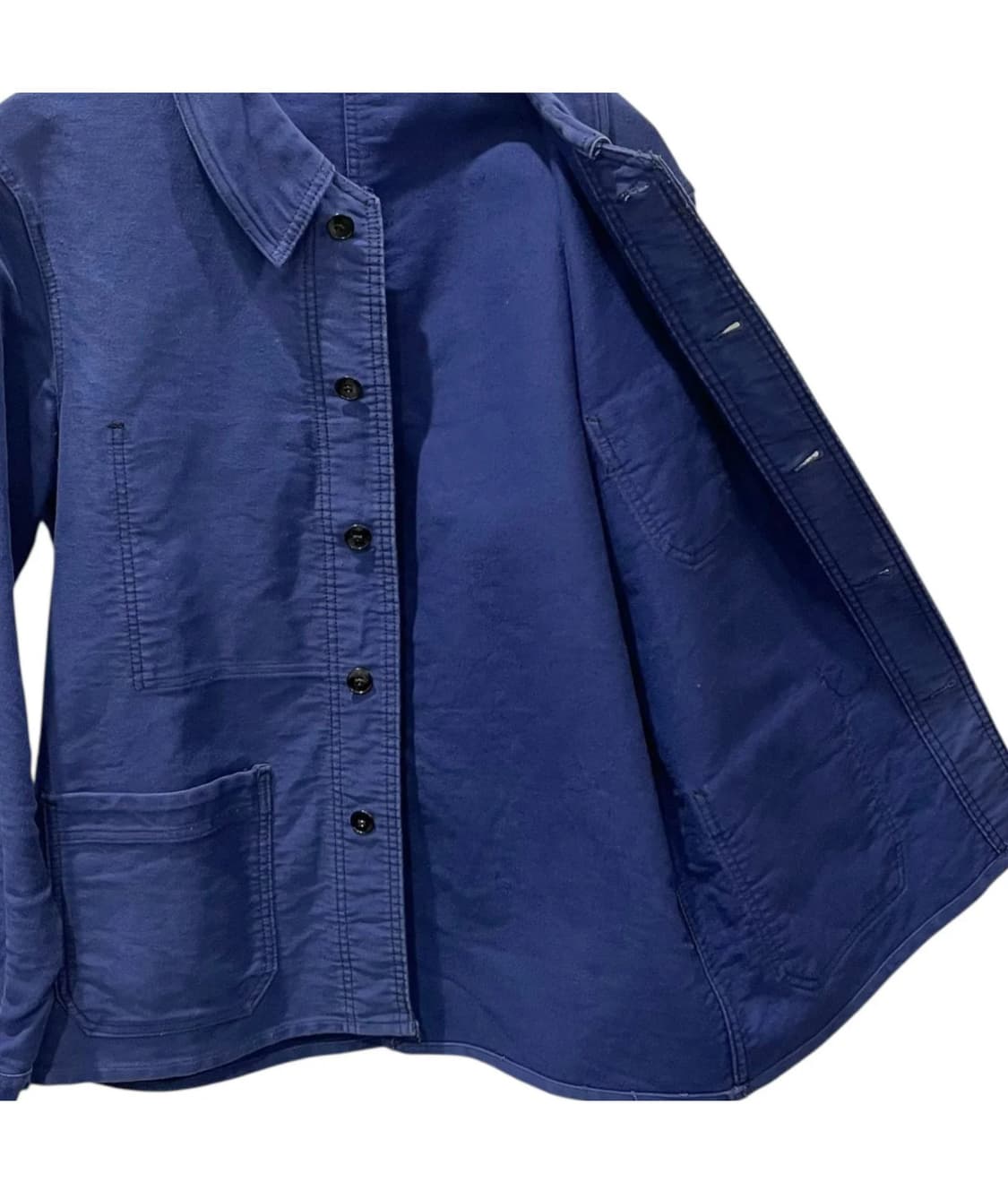 Le favori 프렌치블루 몰스킨 워크자켓 상품이미지4