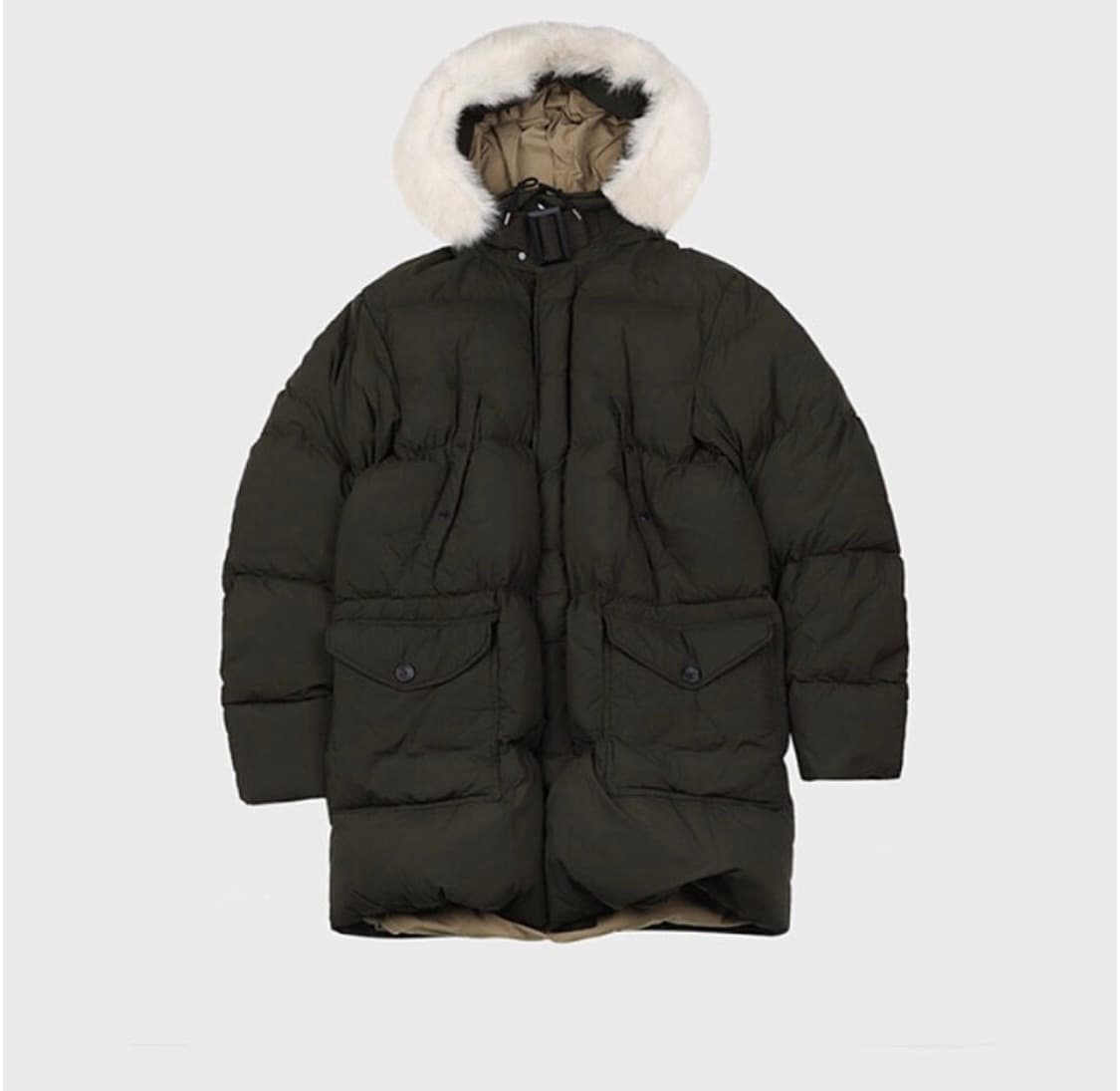 Ten C 텐씨 헤비 다운 파카 44사이즈 검정 상품이미지1