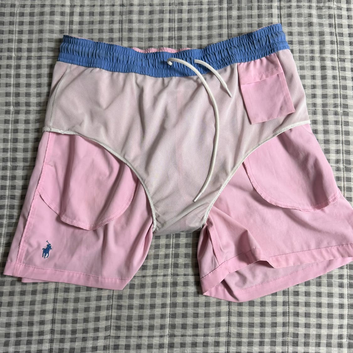 (M) 폴로 랄프로렌 스윔팬츠 반바지 핑크 상품이미지6
