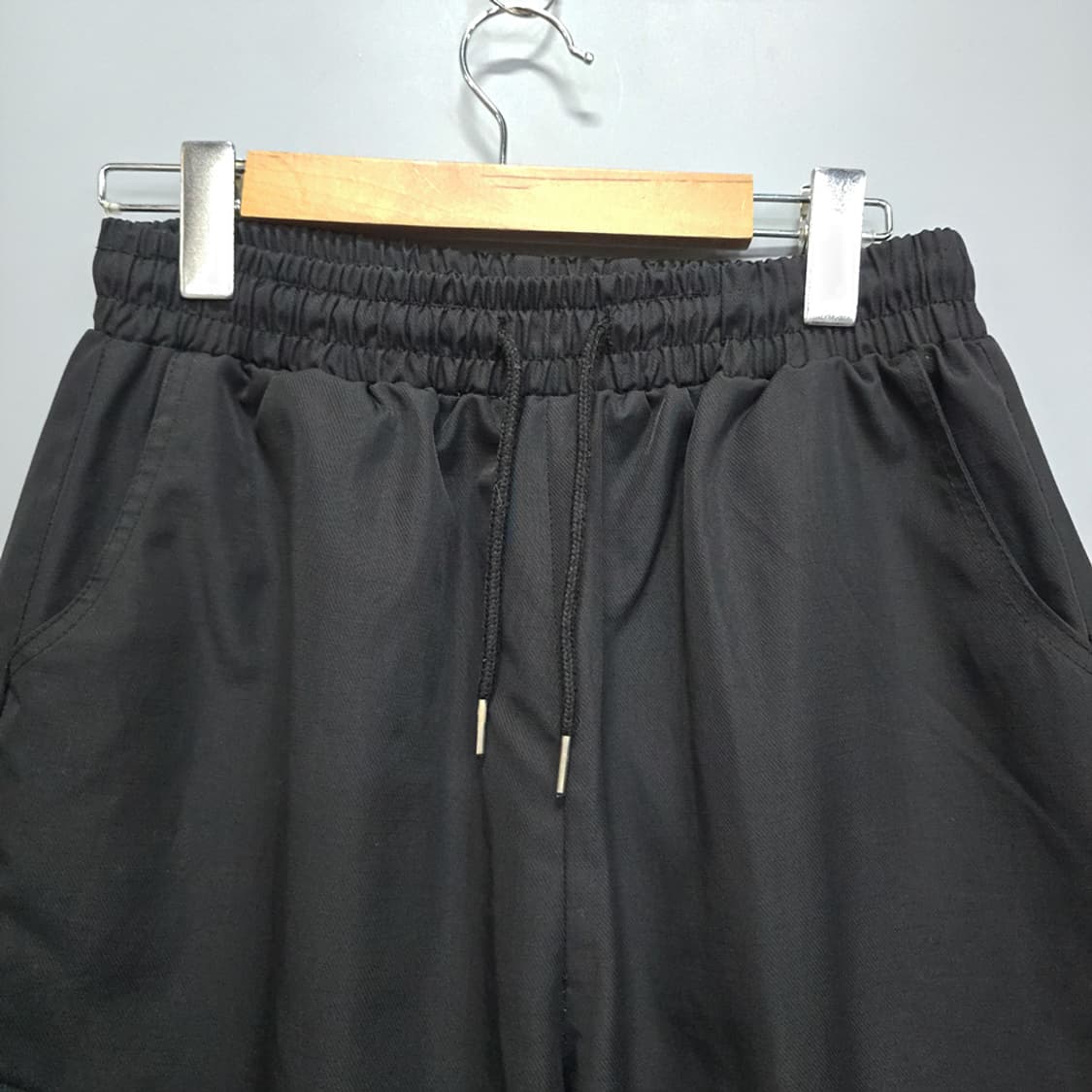 베이스모먼트(BASEMOMENT) 카고 조거팬츠 블랙 L 상품이미지2