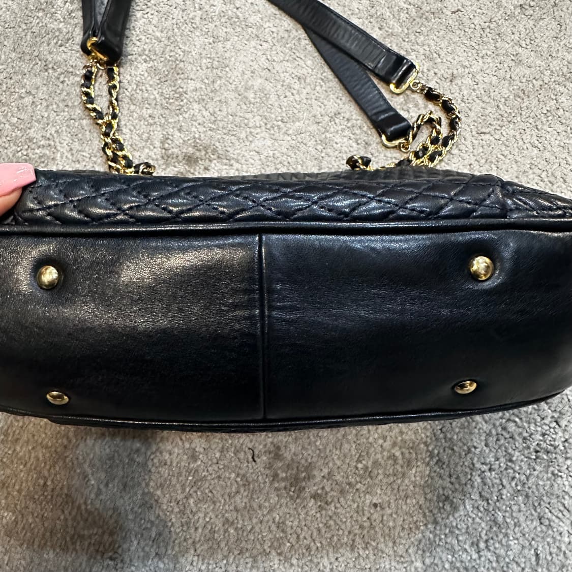 발리 빈티지 퀄팅 체인 숄더백F 상품이미지3