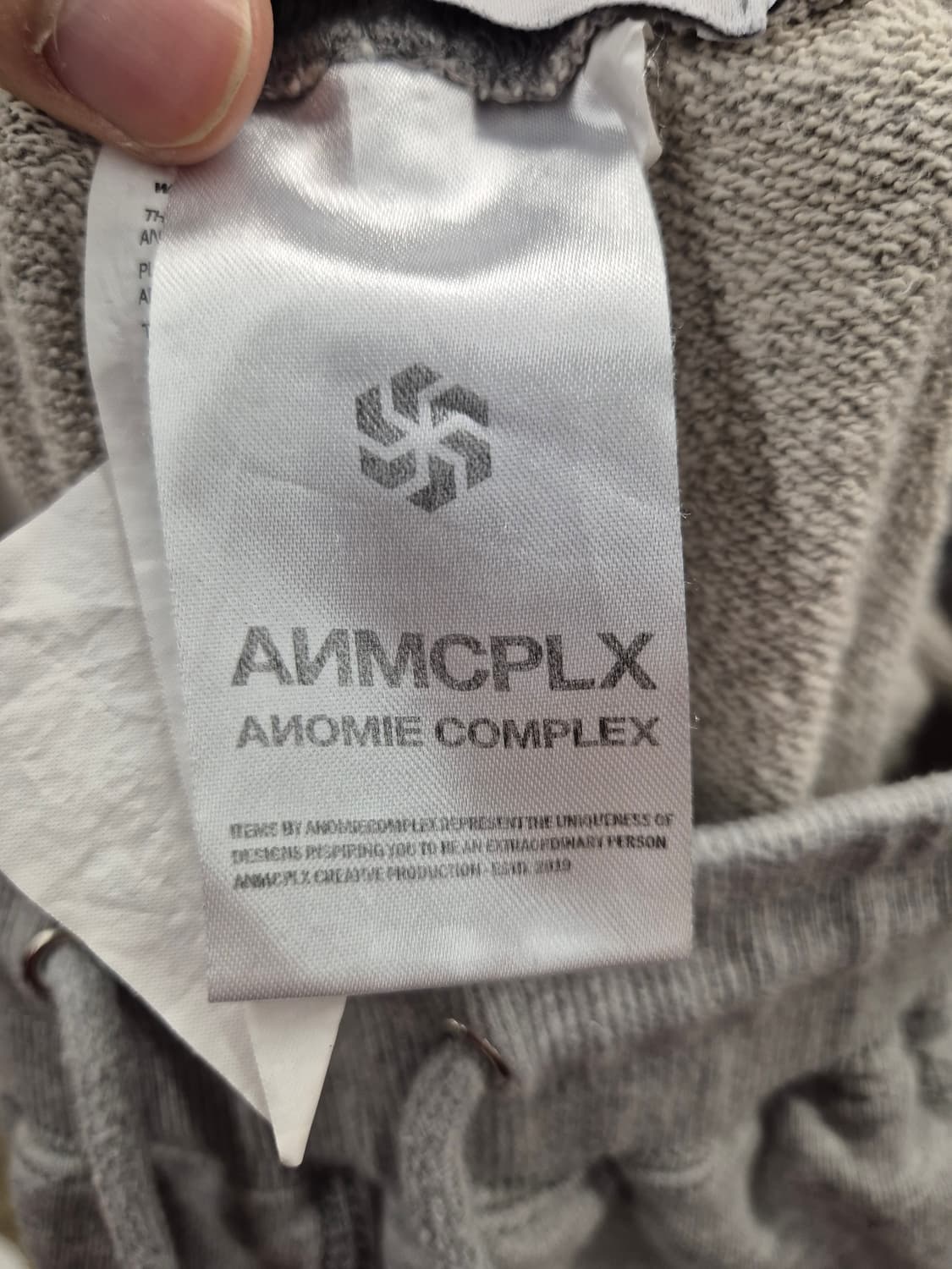ANOMIE COMPLEX 카고 조거 팬츠 L 그레이 상품이미지5