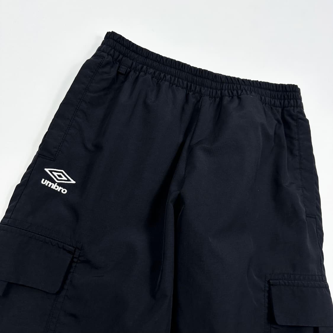 엄브로 다이아 로고 블랙 우븐 조거팬츠 (XS 여성추천) 상품이미지4