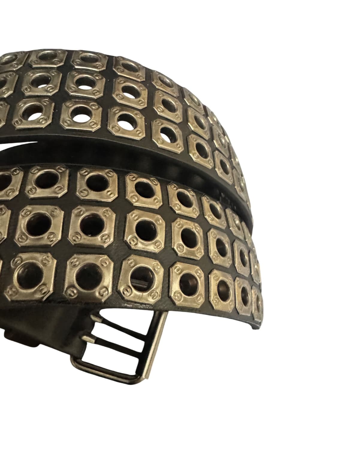 rivet eyelet leather belt 상품이미지2