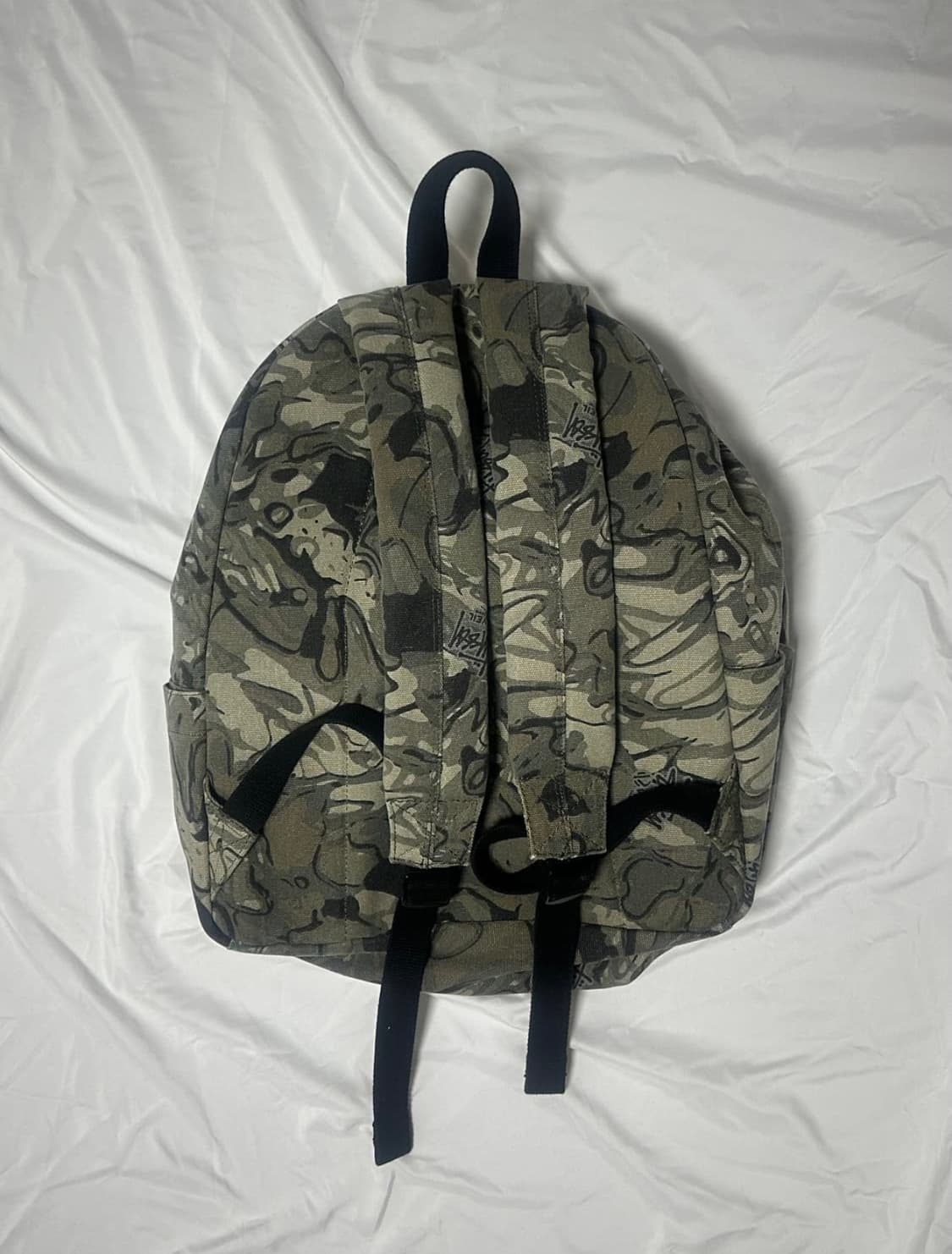 스투시 캔버스 백팩 베일 카모 상품이미지2