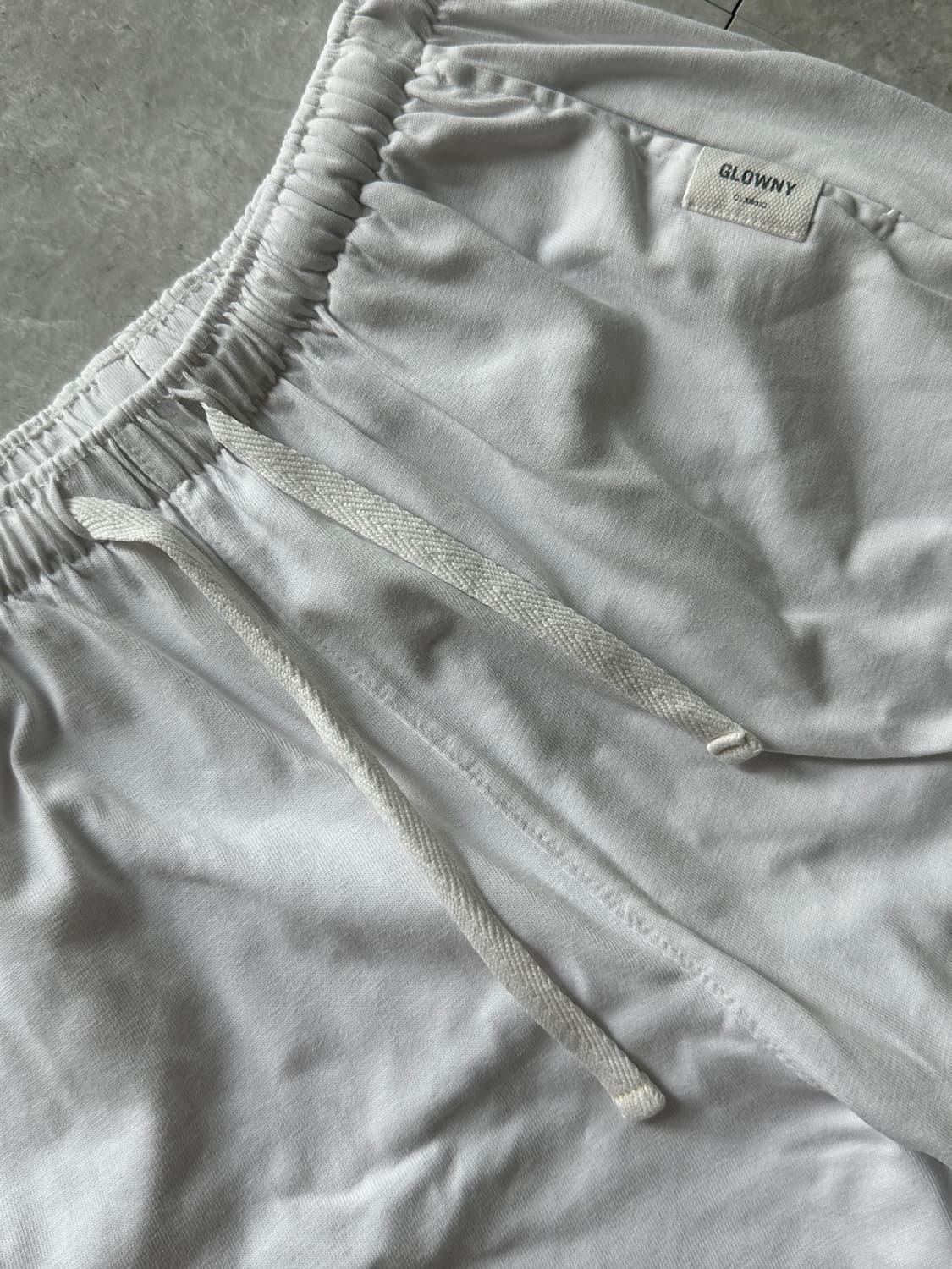 글로니 G CLASSIC SOFT PANTS (WHITE) 상품이미지3