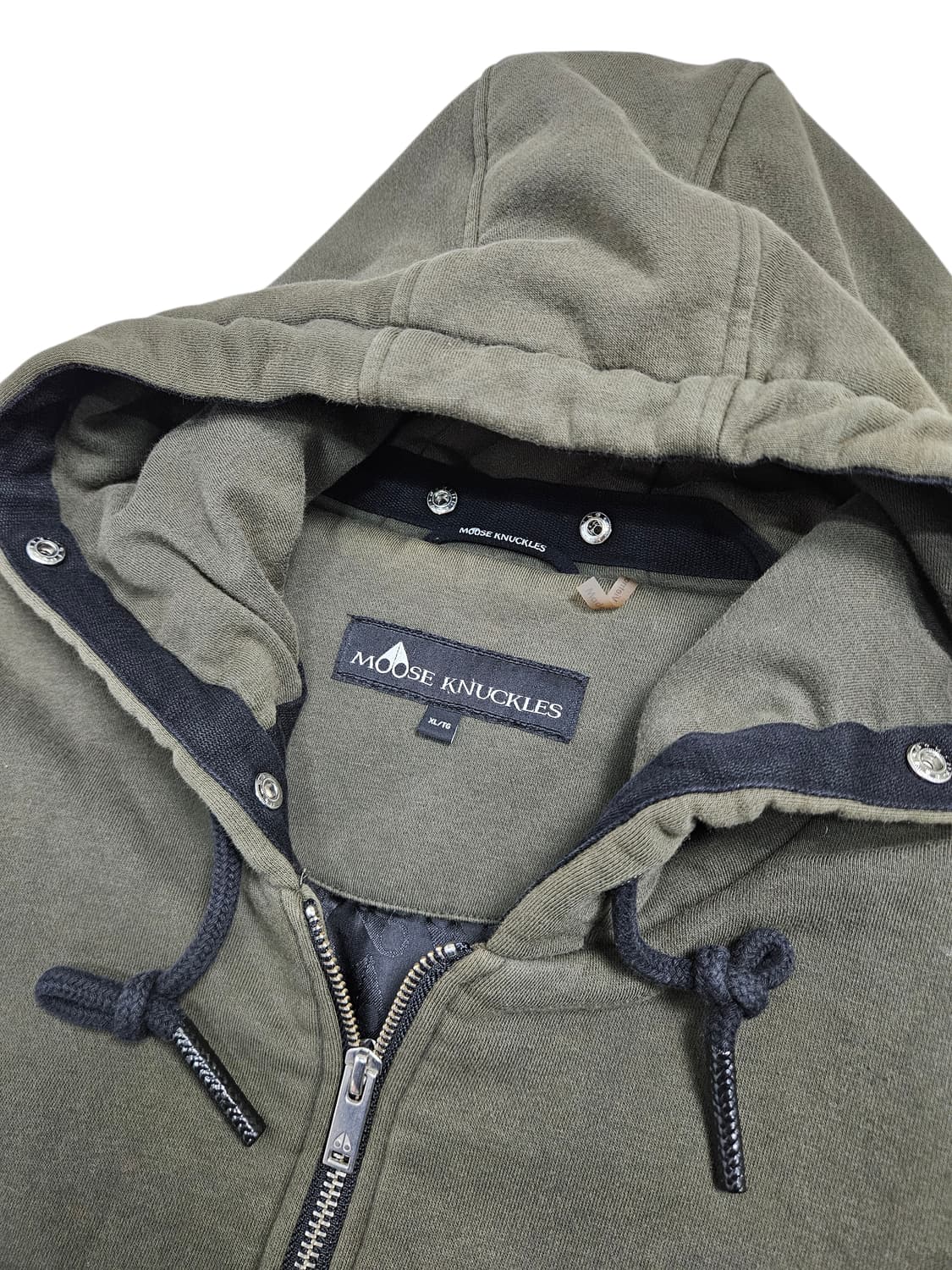 무스너클 버니 후드집업 카키 상품이미지6