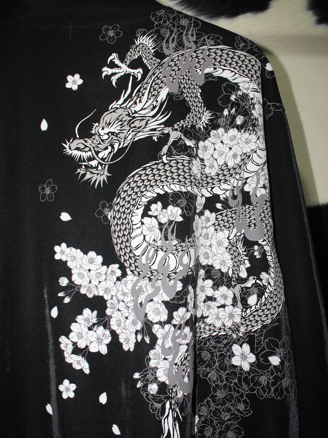 華鳥風月 화조풍월 Sakura x Dragon Overfit Zipup  상품이미지7