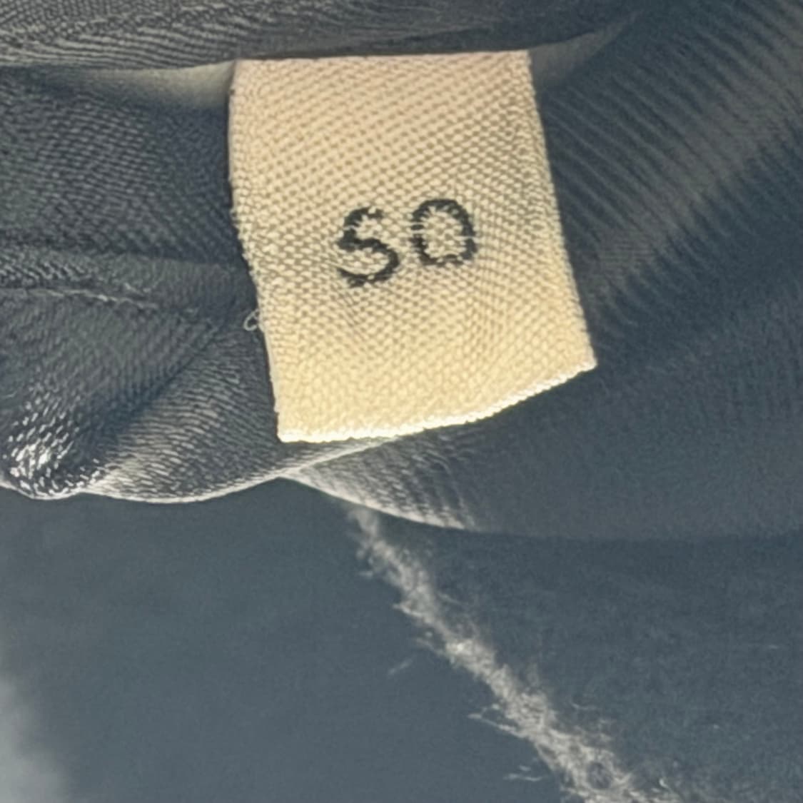 (S/50) / 셀린느 클래식 테디 레더 바시티 봄버 블루종 자켓 블랙 상품이미지8