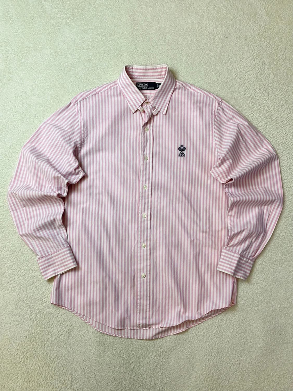 폴로 랄프로렌 00's 테니스 옥스포드 스트라이프 셔츠 PN5823    상품이미지1