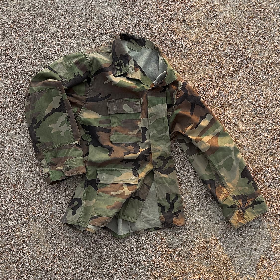 US Army 미군 우드랜드 카모 셔츠 (2XL)   상품이미지1