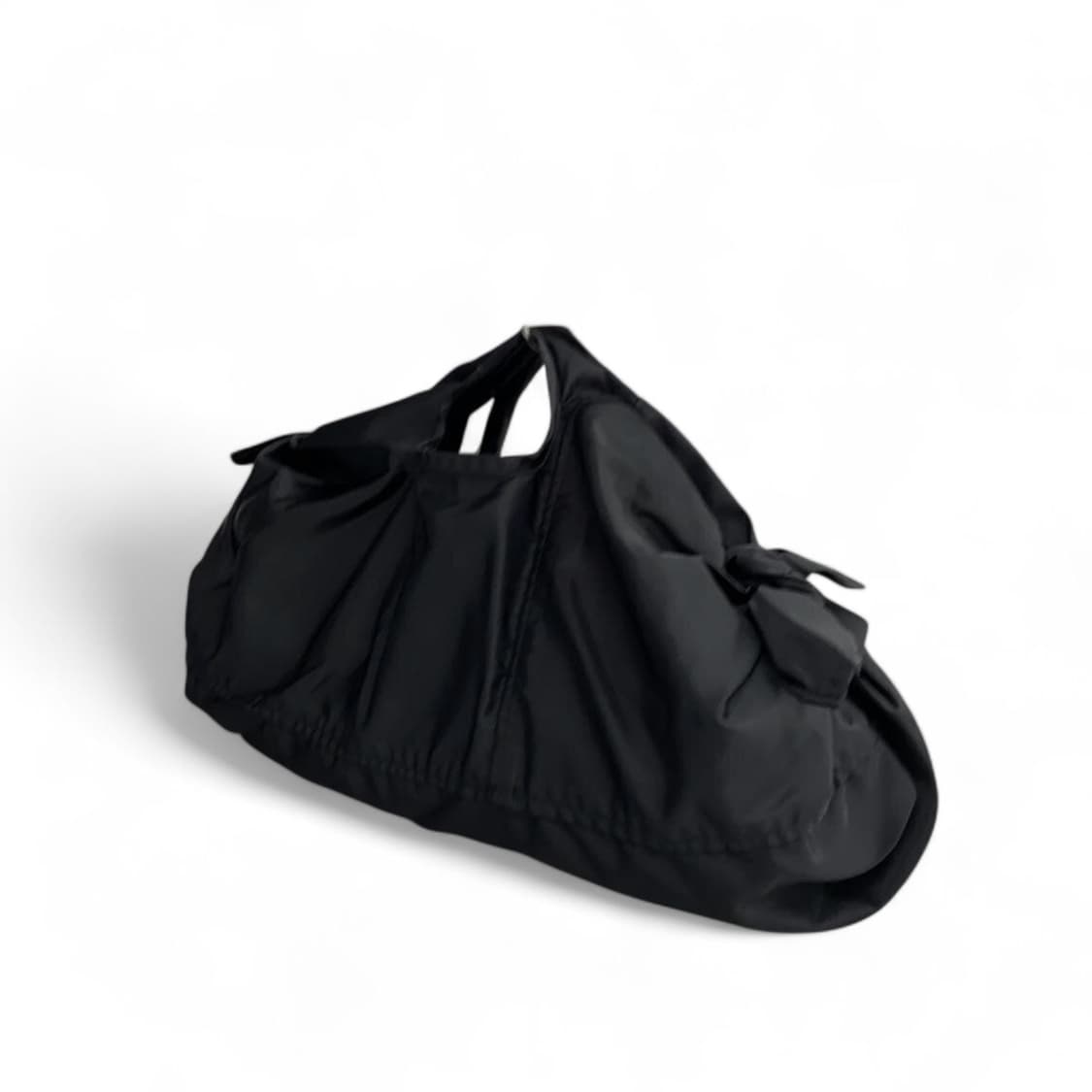 꼼데가르송 리본 나일론 보스톤백 상품이미지3