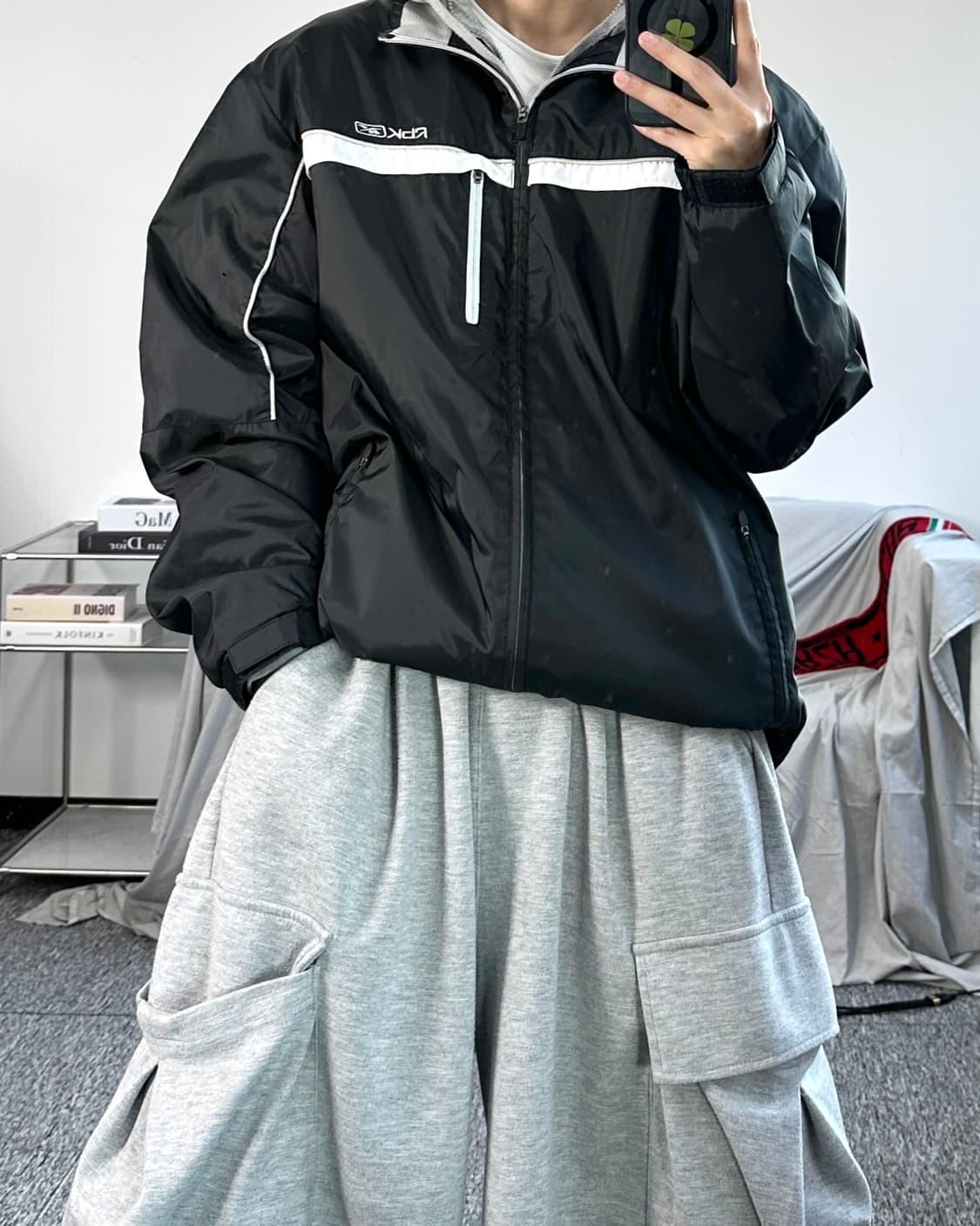 리복 00s 올드스쿨 바람막이 110 상품이미지3